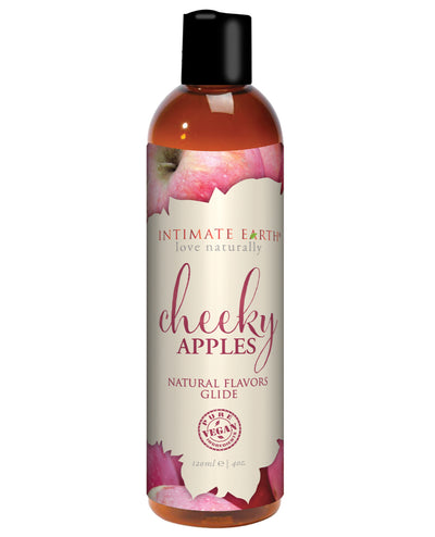 Intimate Earth Natural Flavors Glide - Cheeky Apples