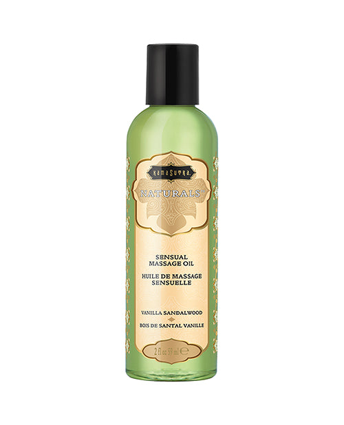 Kama Sutra Naturals Massage Oil 2 oz - Assorted Scents