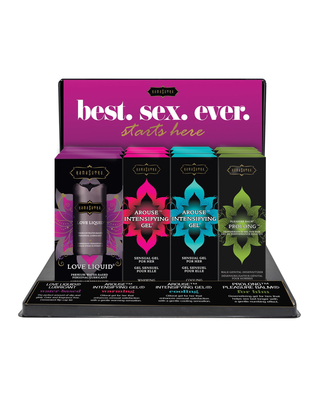 Kama Sutra Performance Prepack - Display of 16
