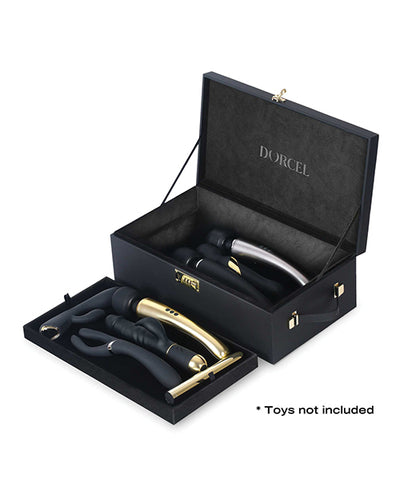 Dorcel Le Coffret Prestige Edition Built-in Combination Lock Storage Box  - Black
