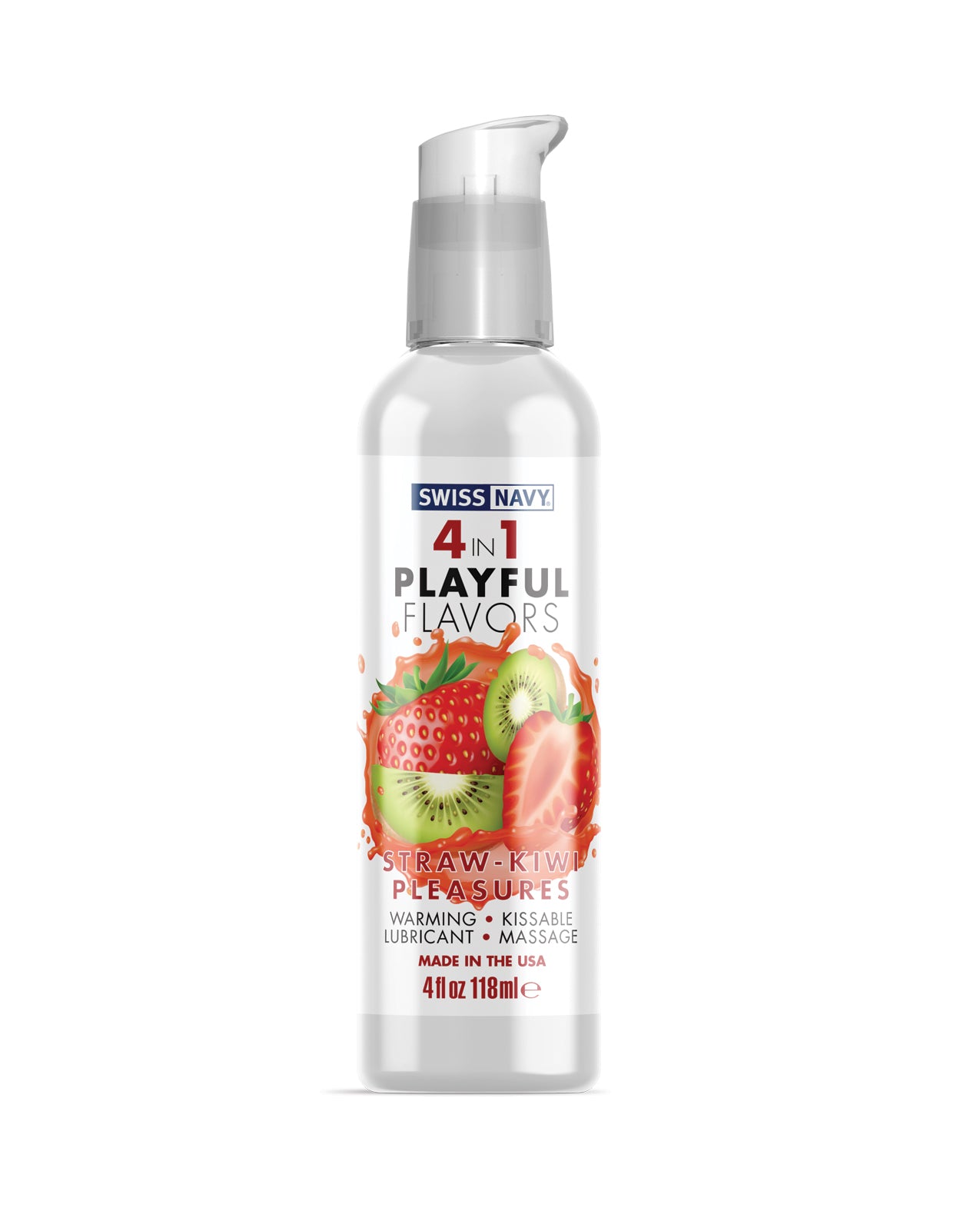 Swiss Navy 4 in 1 Playful Flavors 4 oz - Assorted Flavors