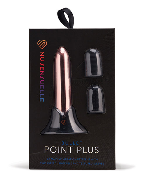 Nu Sensuelle Point Plus Rechargeable Bullet - Assorted Colors