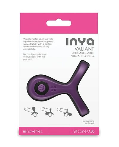 INYA Valiant Cock & Ball Vibe - Berry