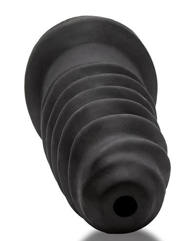 Oxballs Screwdhole Screw'd-in Open Tip Masturbator - Black