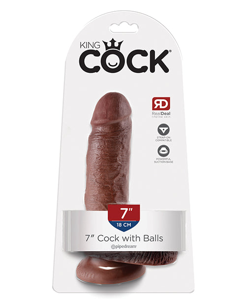 King Cock 7" Cock w/Balls
