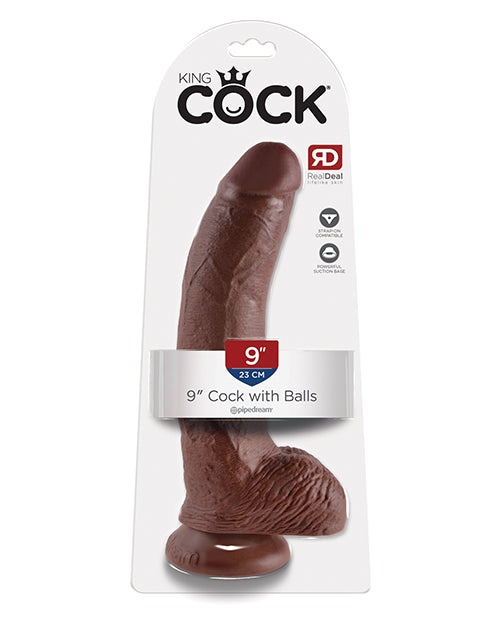 King Cock 9" Cock w/Balls