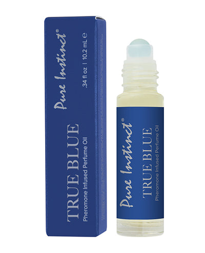 Pure Instinct Pheromone Perfume Oil Roll On - 10.2 ml True Blue