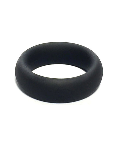Rascal The Brawn Silicone Cock Ring - Black