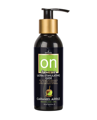 ON Insane Ultra Stimulating Glide - 4.23 oz Caramel Apple
