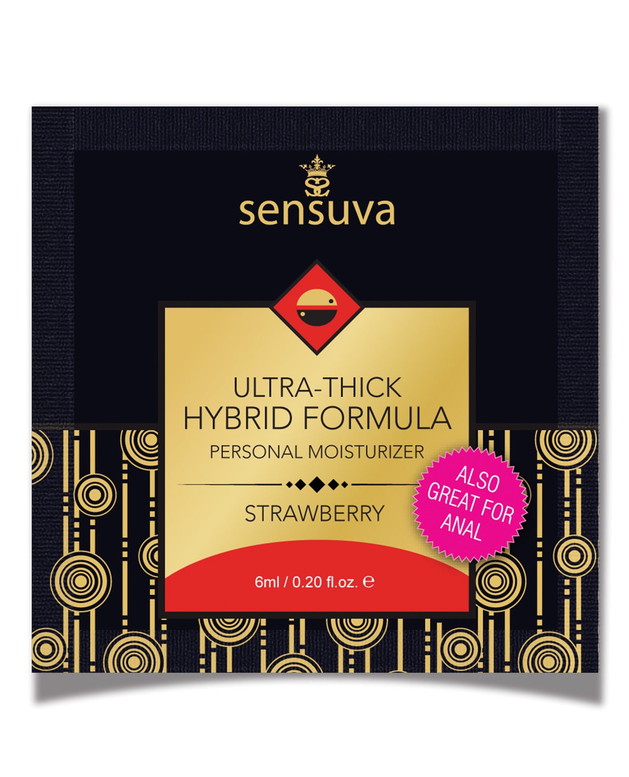 Sensuva Ultra Thick Hybrid Personal Moisturizer Single Use Packet - Assorted Scents