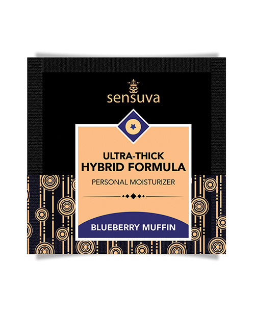Sensuva Ultra Thick Hybrid Personal Moisturizer Single Use Packet - Assorted Scents