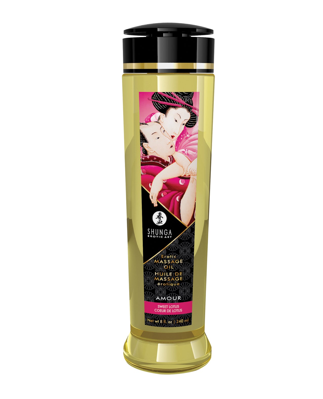 Shunga Massage Oil 8 oz - Assorted Scents