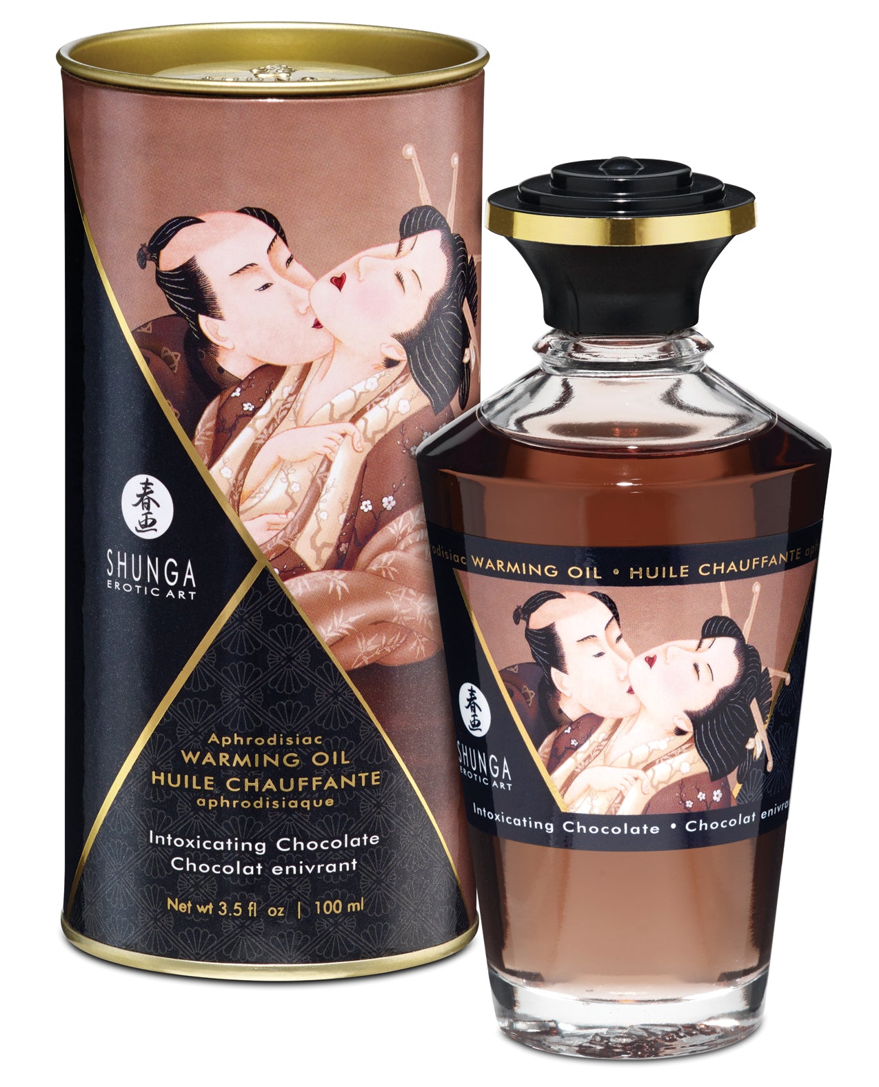 Shunga Warming Oil - 3.5 oz