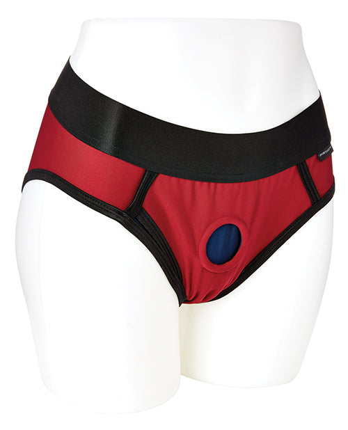 Sportsheets Em.Ex. Contour Harness  - Red