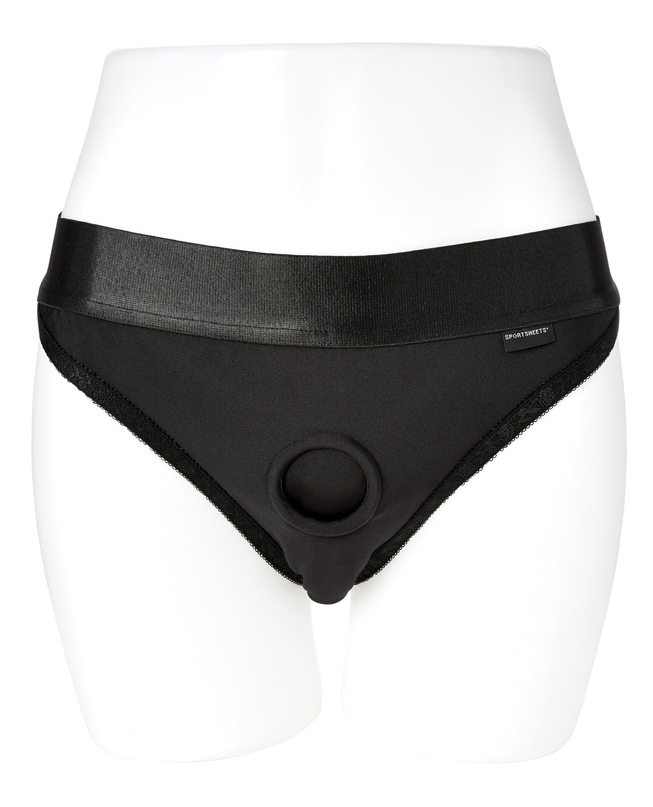 Sportsheets Em.Ex. Silhouette Harness - Black