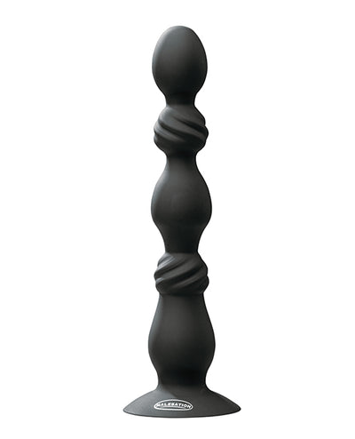 Malesation Vibro Long Anal Drill - Black