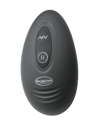 Malesation Vibro Long Anal Drill - Black