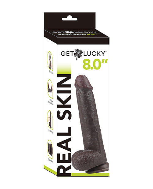 Get Lucky 8.0" Real Skin Series - Assorted Colors