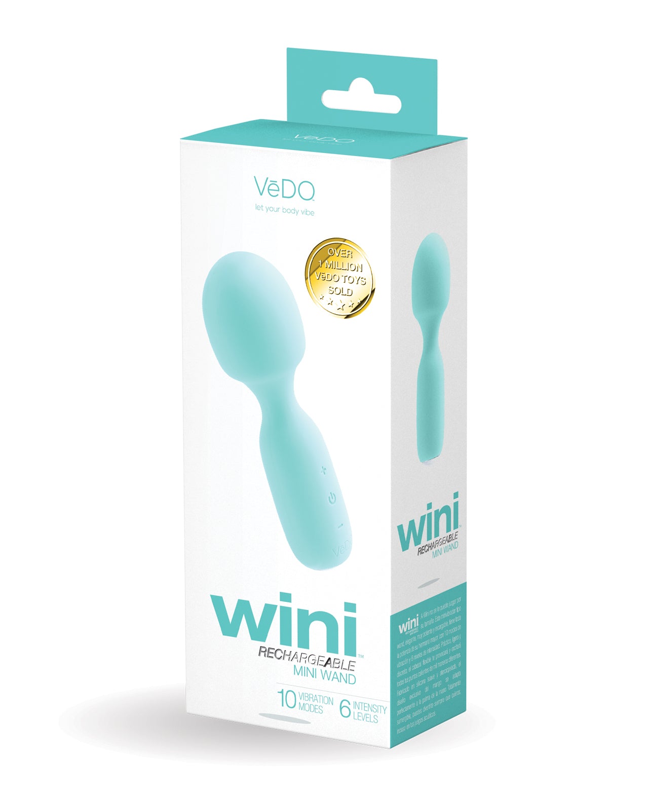 VeDO Wini Rechargeable Mini Wand - Assorted Colors