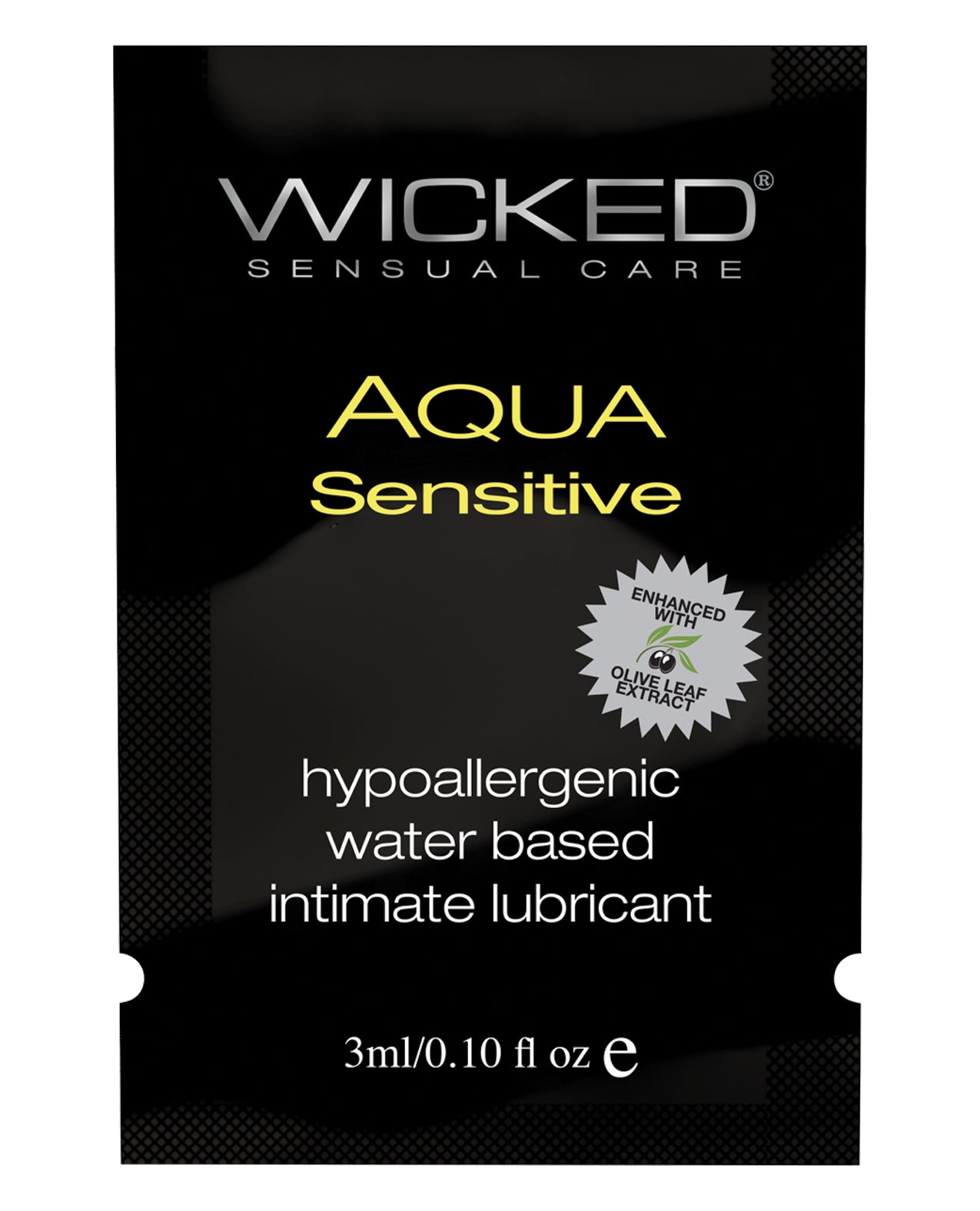 Wicked Sensual Care Hypoallergenic Aqua Sensitive Water Based Lubricant