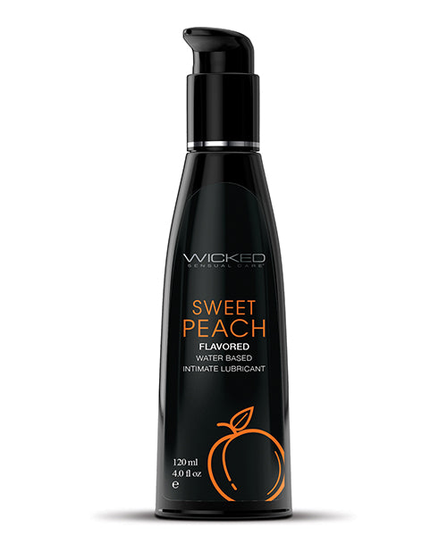 Wicked Sensual Care Water Based Lubricant - 4 oz - Assorted Flavors