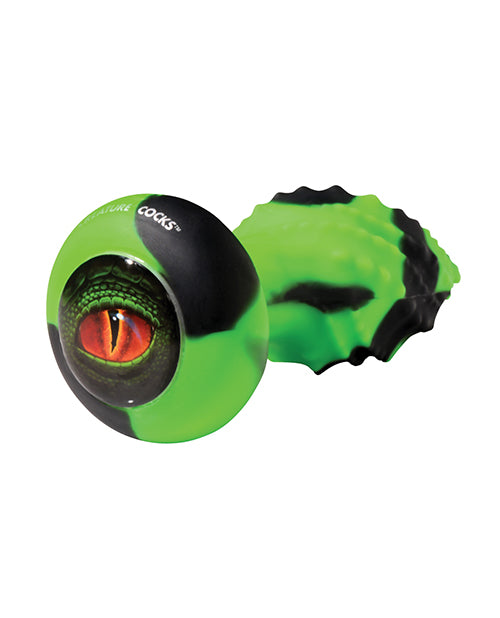 Creature Cocks - Eye of the Spawn Vibrating & Squirming Silicone Butt Plug