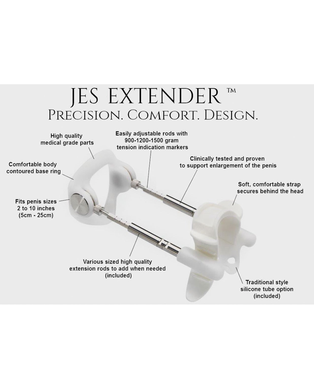 Jes Extender Titanium Penis Enlarger Kit