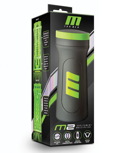 Blush M for Men M2 Male Masturbator Cup - Black