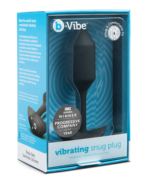 b-Vibe Vibrating Weighted Snug Plug M