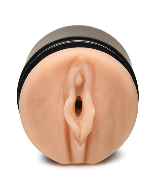 Curve Novelties Mistress Double Shot Mini Masturbator Mouth & Pussy  - Light