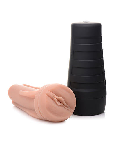Curve Novelties Mistress Sophia Deluxe Pussy Stroker - Tan