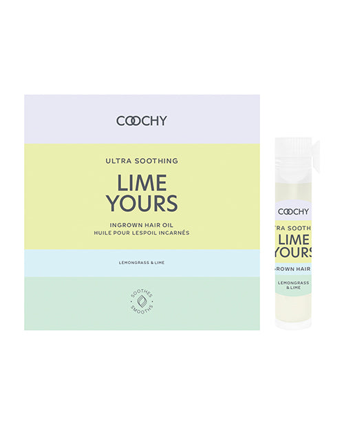 COOCHY Ultra Soothing Ingrown Hair Oil - Lemongrass Lime