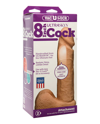 Vac-U-Lock 8" UR3 Cock & Balls