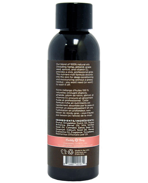 Earthly Body Massage Oil - 2 oz Isle of You