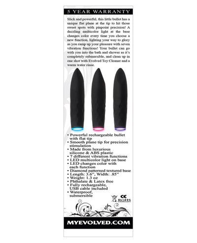 Evolved On the Spot Bullet - Black