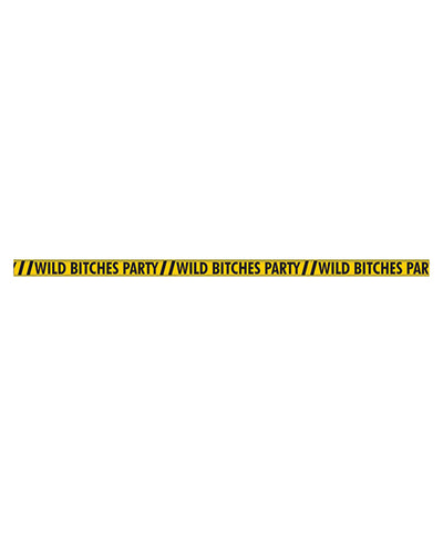 Wild Bitches Caution Party Tape