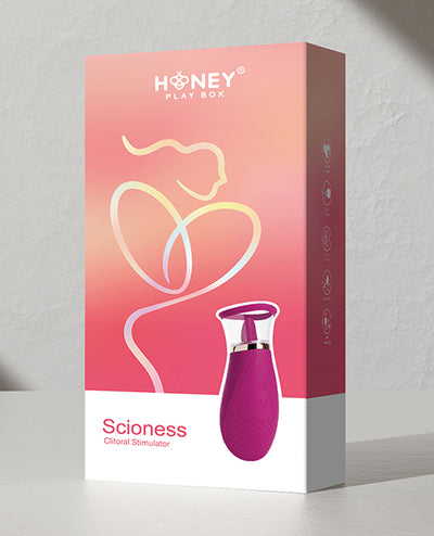 =Scioness Sucking and Licking Clitoral Stimulator - Pink