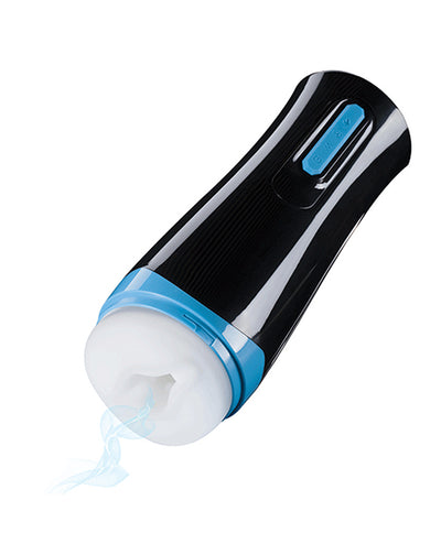 =Haven Automatic Male Masturbator With Sucking Penis Sleeve - Black