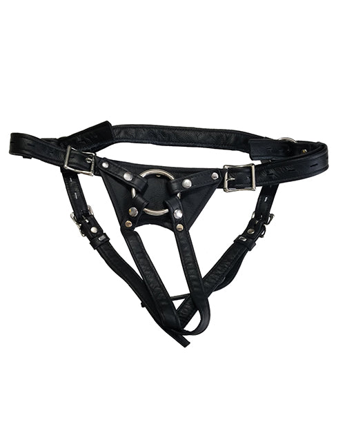 Locked In Lust Crotch Rocket Strap-On - Black