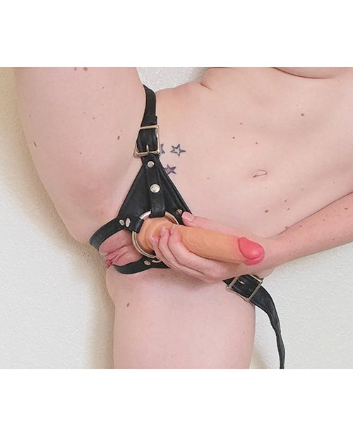 Locked In Lust Crotch Rocket Strap-On - Black