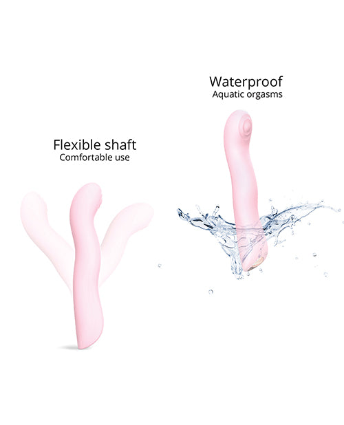 =Love to Love Swap Tapping Vibrator - Baby Pink