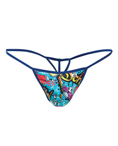 Male Basics Sinful Hipster Wow T Thong G-String Print XL
