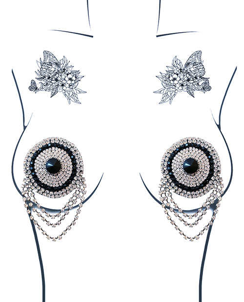 Burlesque La Vie Boheme Jewel Reusable Silicone Nipztix - Crystal O/S