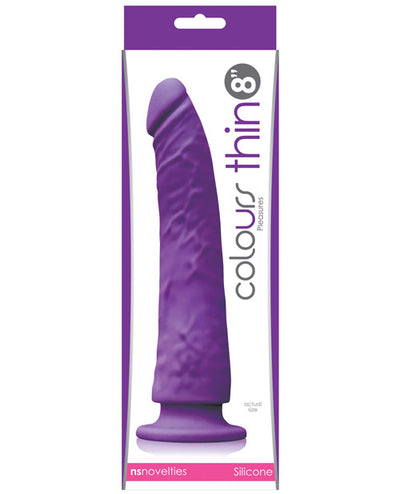 NS Novelties Colours Pleasures Thin 8" Dildo