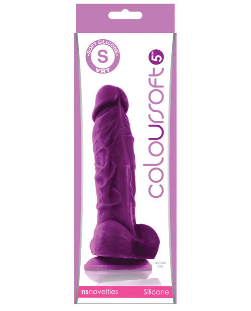 NS Novelties ColourSoft 5" Silicone Soft Dildo