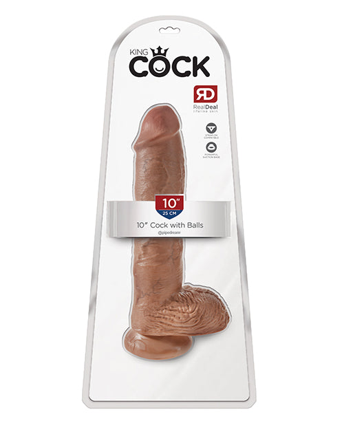 King Cock 10" Cock w/Balls