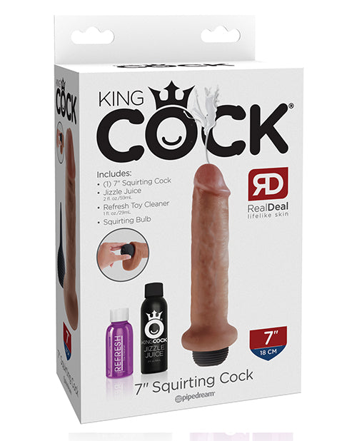 King Cock 7" Squirting Cock