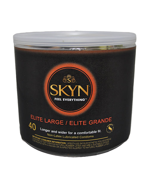 Lifestyles SKYN Elite Large Condom - Bowl of 40