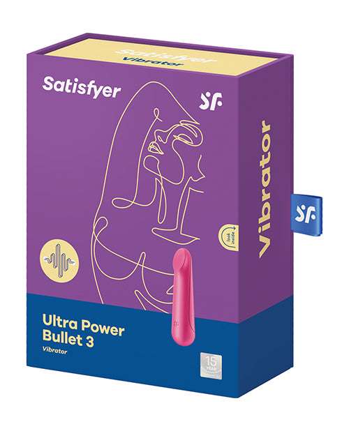 Satisfyer Ultra Power Bullet 3 - Assorted Colors