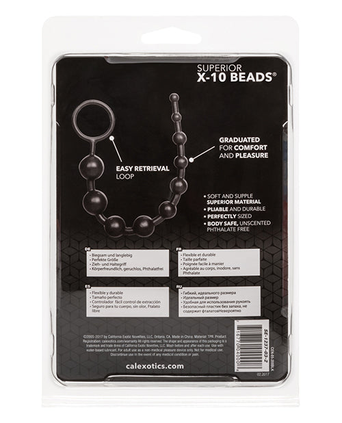 Superior X-10 Beads - Black